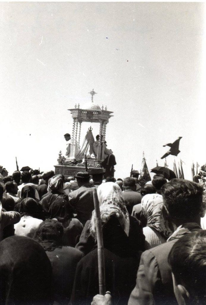 Andas Romería Virgen de la Cabeza 1958-21