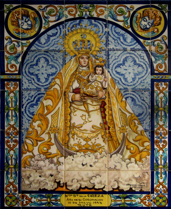 azulejo Virgen de la Cabeza 4