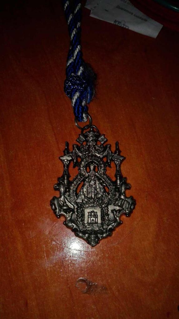 Medalla cofradia ALCALA DE HENARES