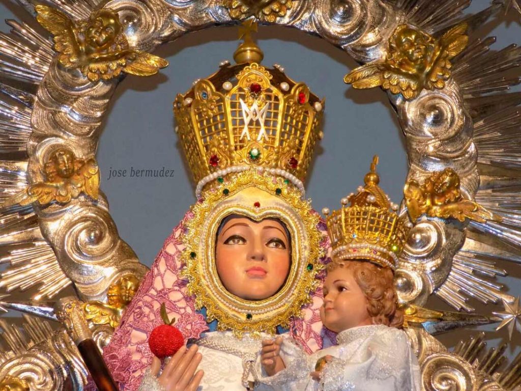 Virgen de la Cabeza ALCALA DE HENARES rostro 2