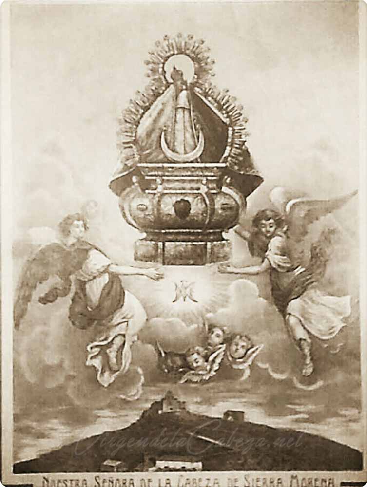estampa Virgen de-la-Cabeza-antigua