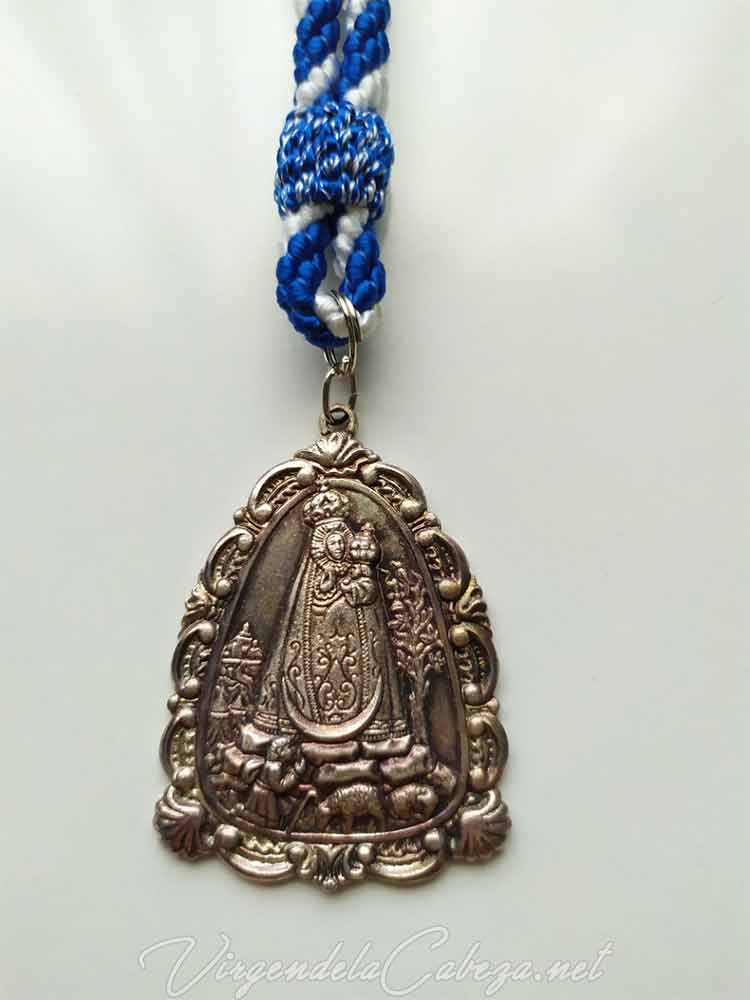 medalla-Virgen-Cabeza romería