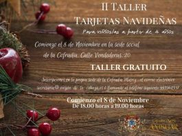 taller-tarjetas-navideñas-Virgen-de-la-Cabeza