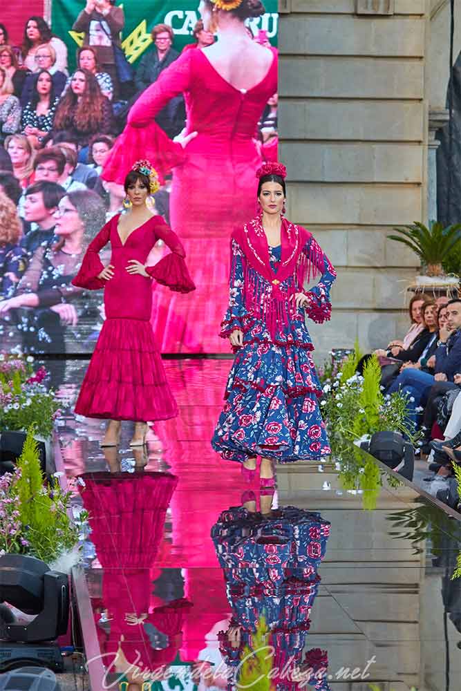 Traje flamenca diseñadora Micaela Villa