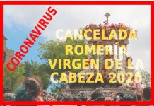 Cancelada romería Virgen de la Cabeza 2020