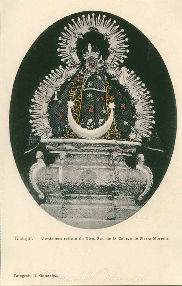 foto antigua Virgen de la Cabeza