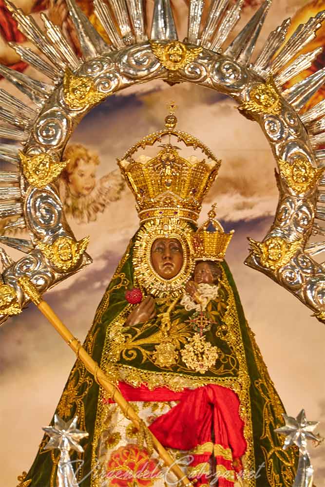 Corona canastillo Virgen de la Cabeza