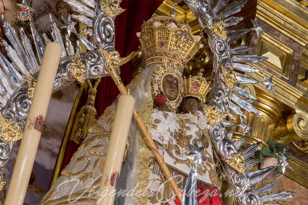 Corona canastillo Virgen de la Cabeza de Andújar
