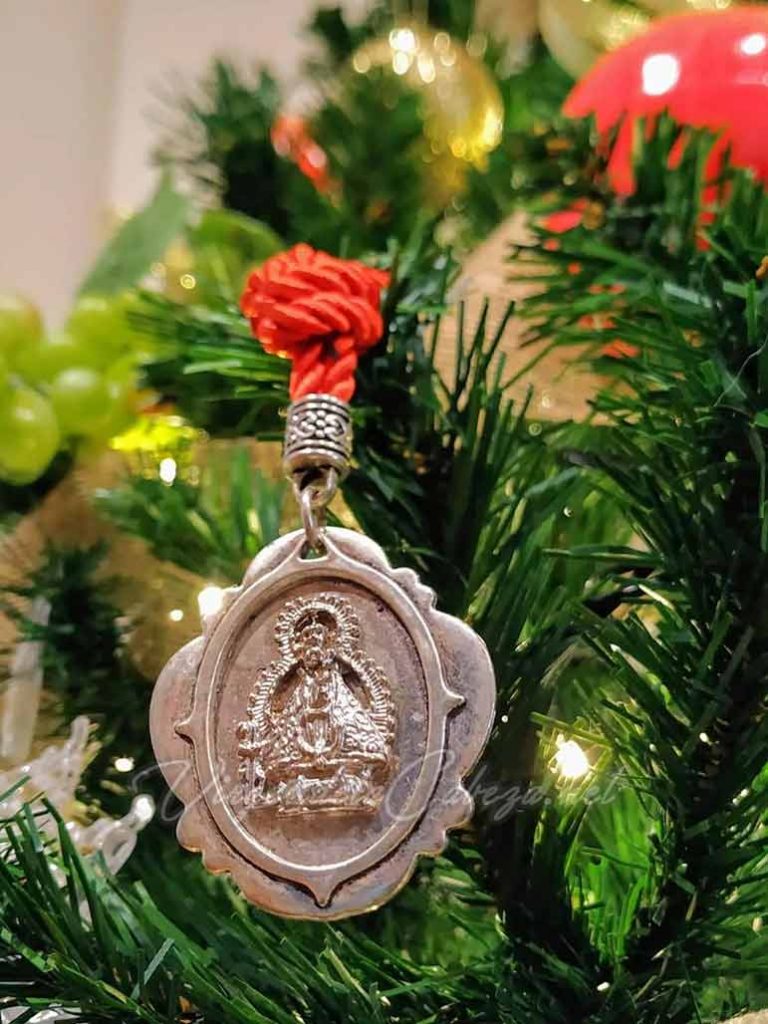 Medalla Virgen de la Cabeza en Colomera