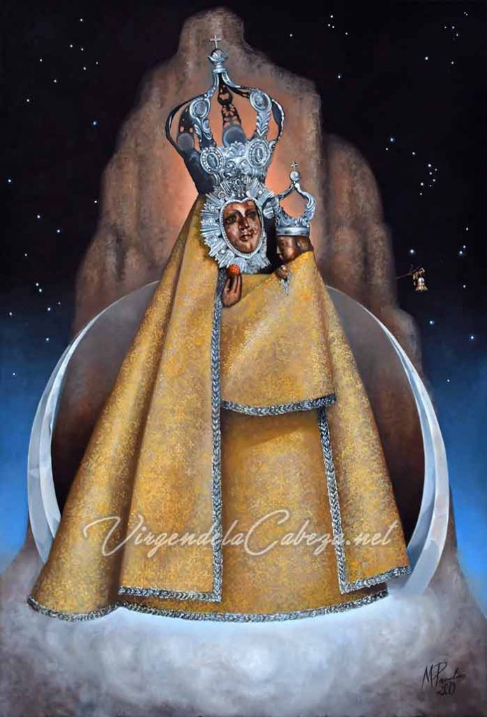 iconografía Virgen de la Cabeza antigua
