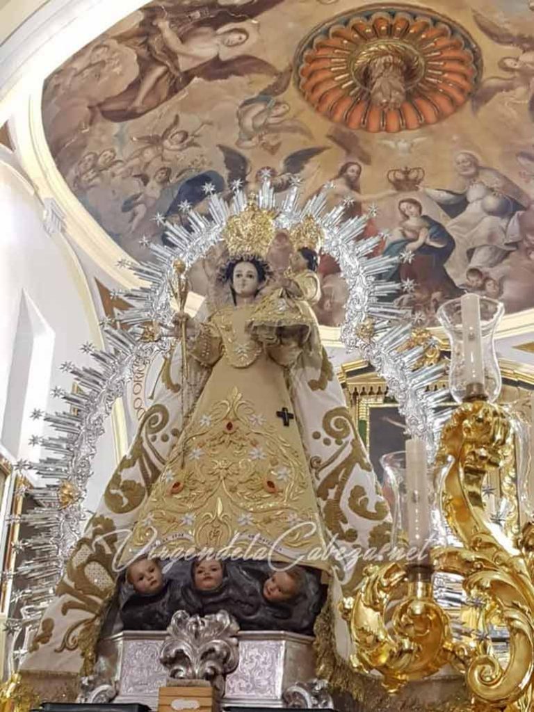 altar Virgen Churriana Granada
