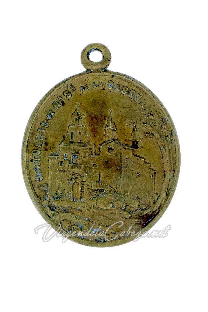 Medalla santuario antiguo