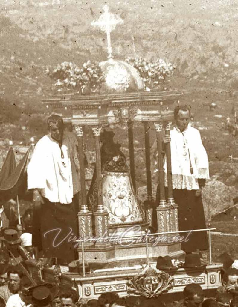 Andas romería Virgen de la Cabeza 1922