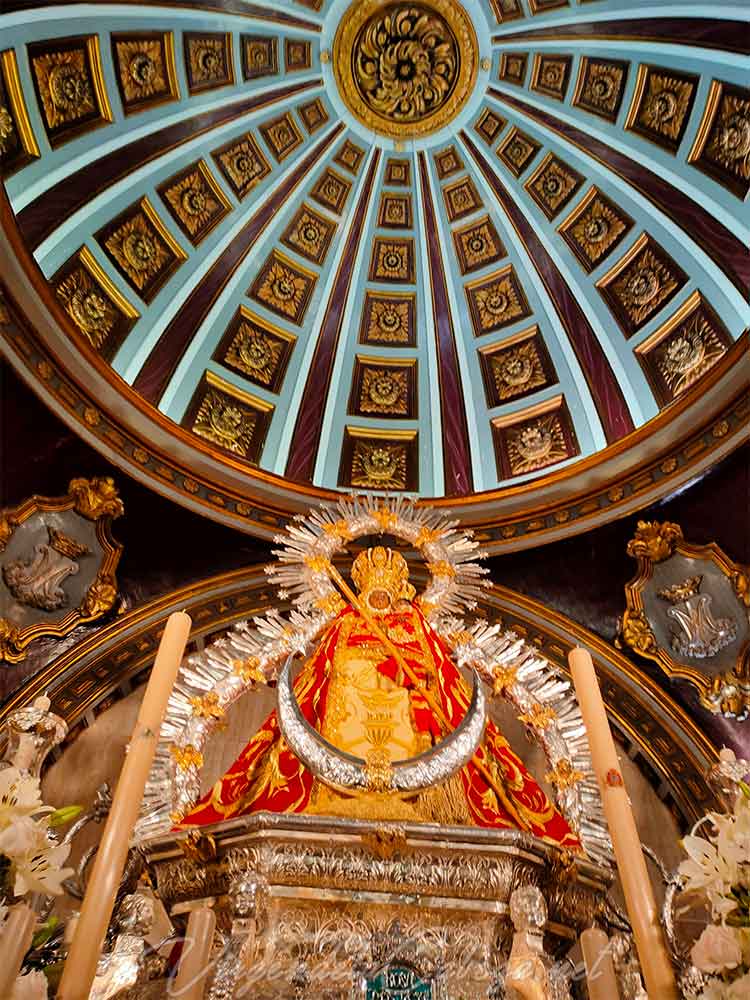 Camarín santuario Virgen