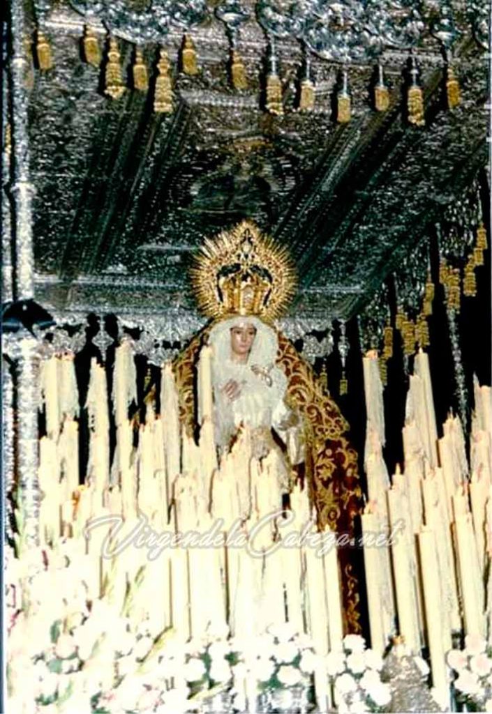 Palio Siete Palabras Sevilla Virgen de la Cabeza