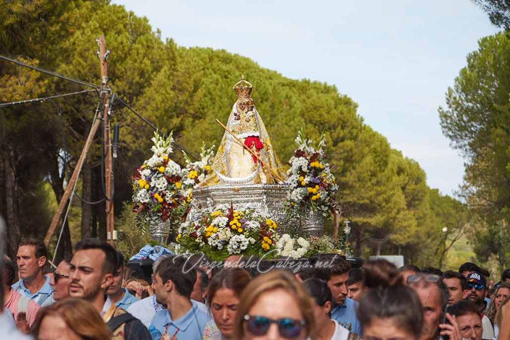 Bajada Virgen de la Cabeza a Andújar 2022