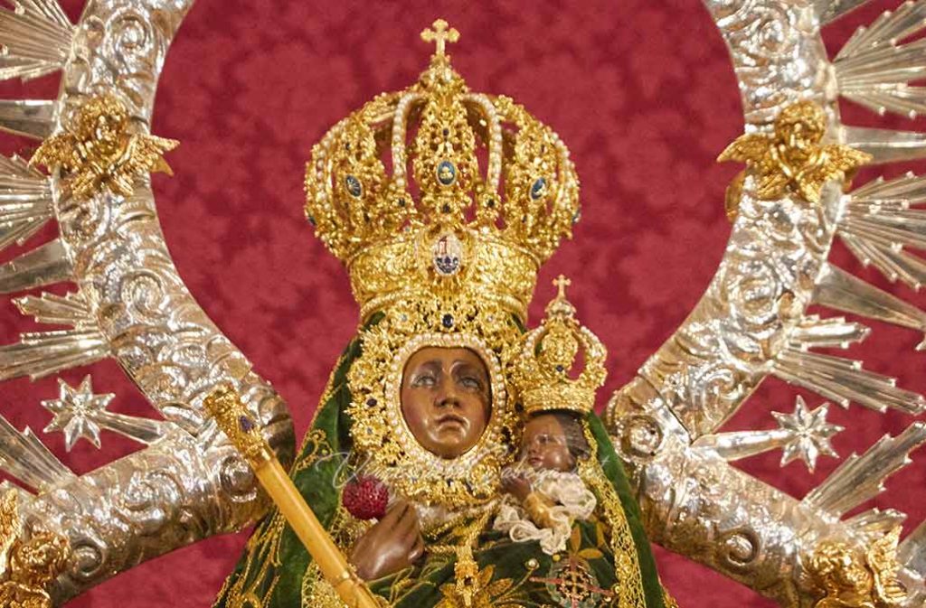 Corona oro Virgen