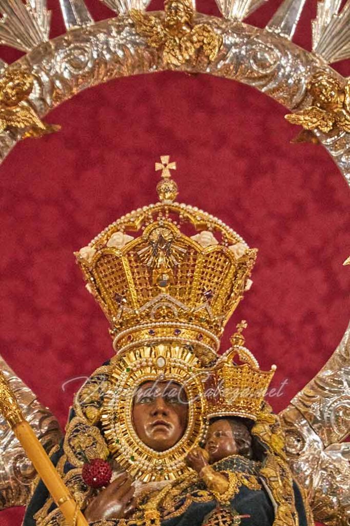 Corona Virgen canastillo