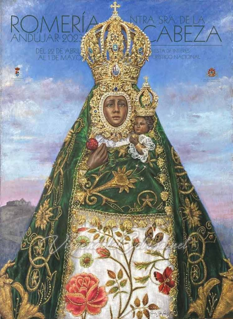 Cartel romería Virgen de la Cabeza 2023