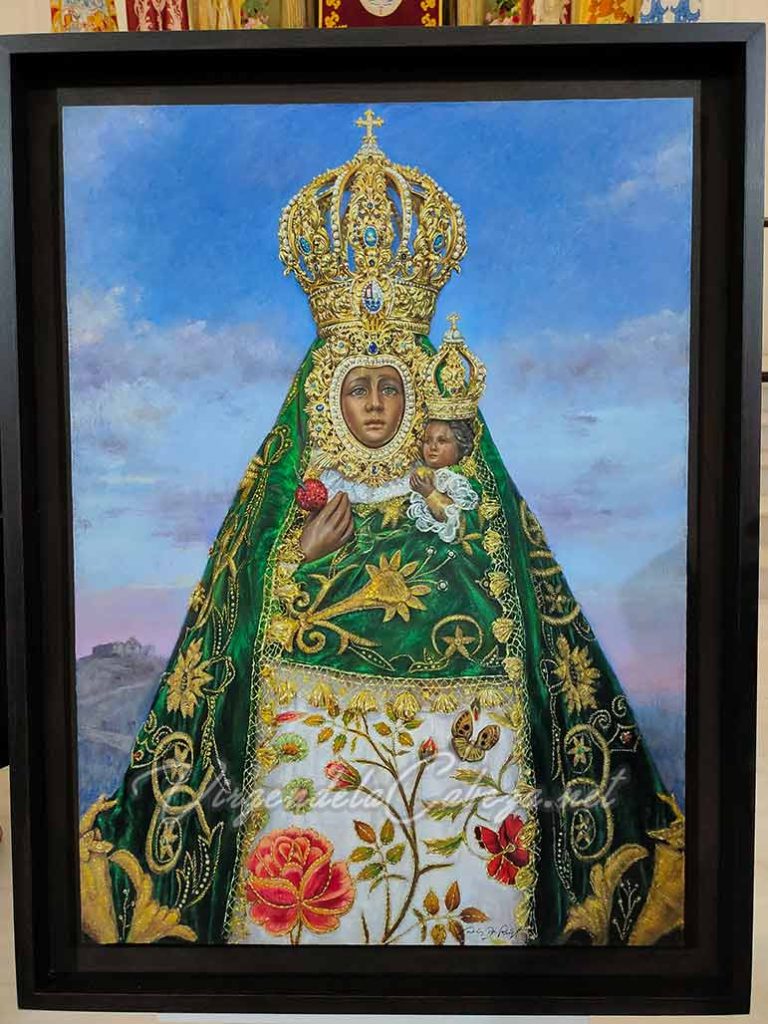 Cuadro Virgen de la Cabeza cartel 2023