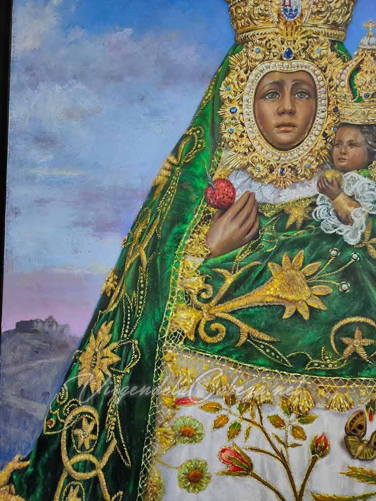 Cuadro Virgen de la Cabeza cartel 2023