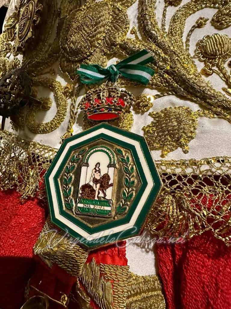 Medalla de Andalucía Virgen de la Cabeza