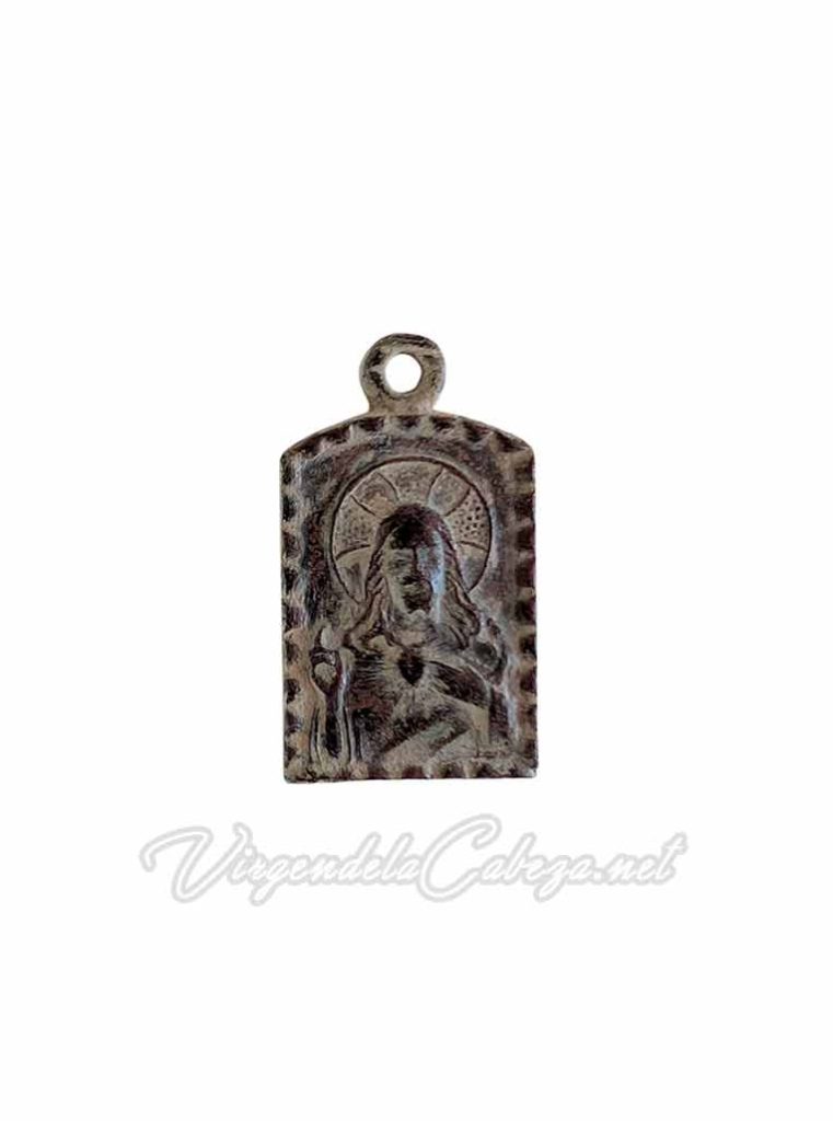 Medalla antigua Sagrado Corazón de Jesús