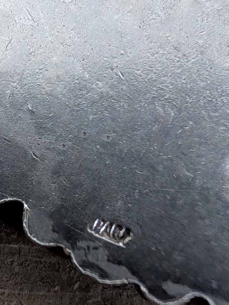 Reverso medalla cofradia alpaca