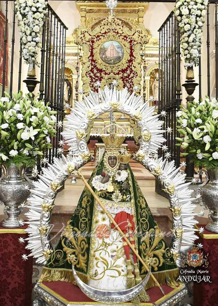 Virgen Peregrinación Blanca