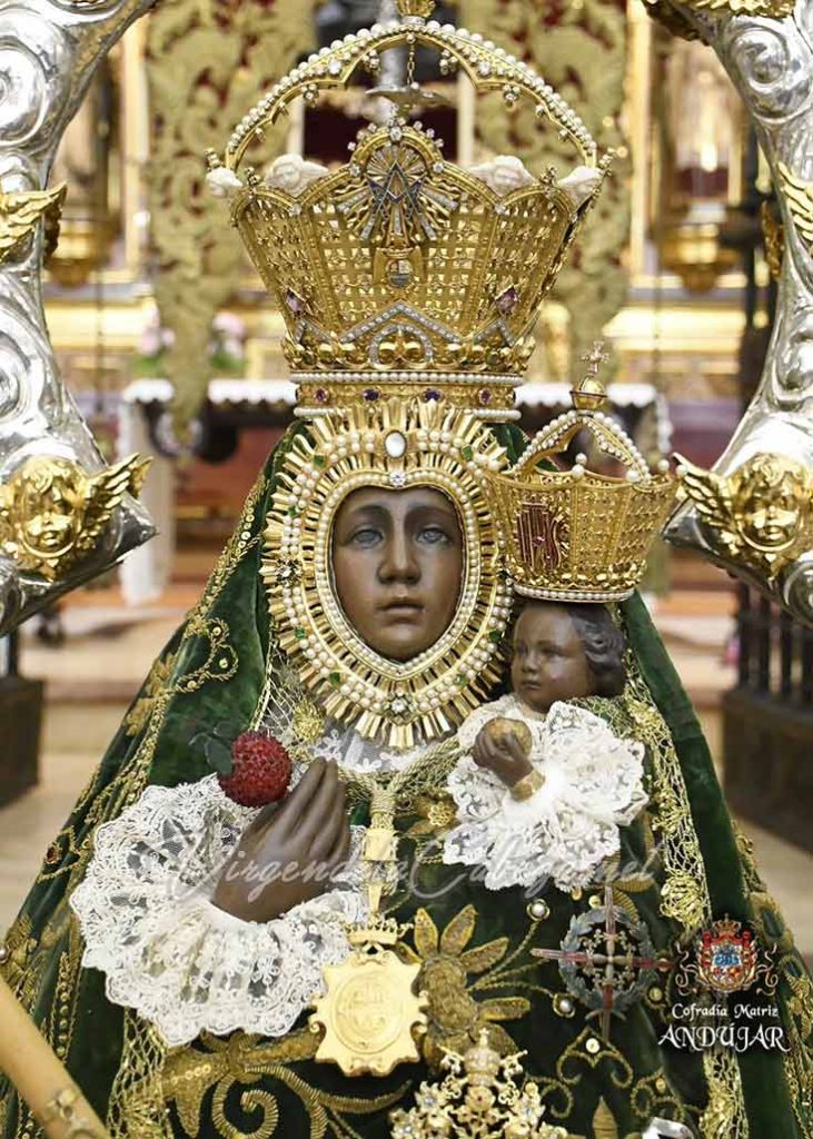 Virgen Peregrinación Blanca