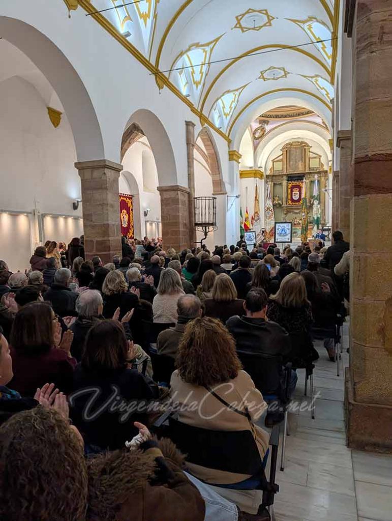 Presentación cartel romería en Santa Marina