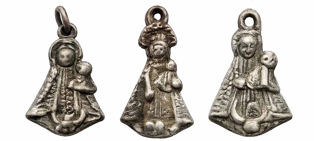 medallas Virgen de Nieva Toledo