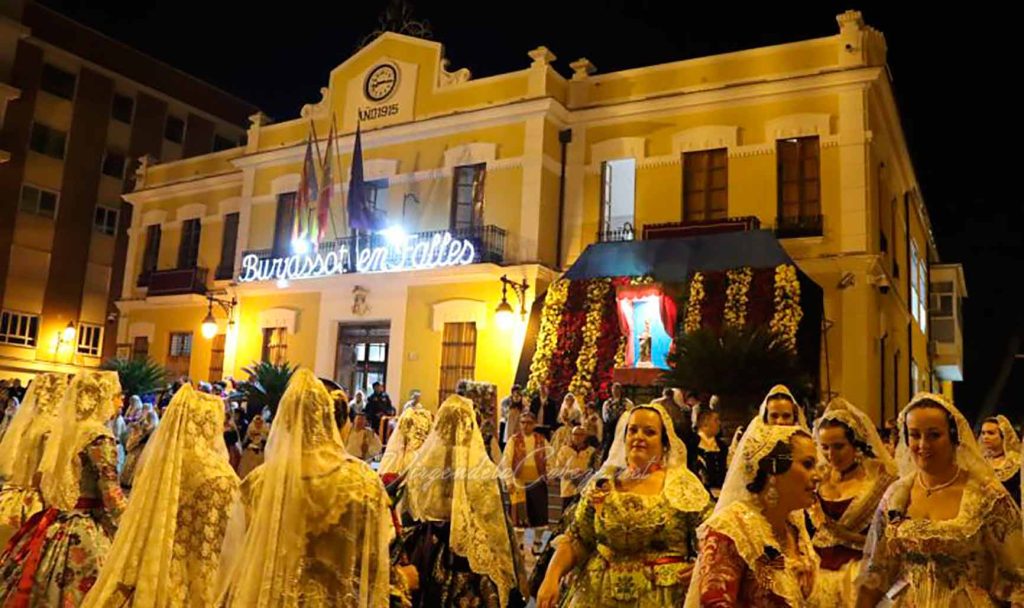 ofrenda Virgen Burjassot