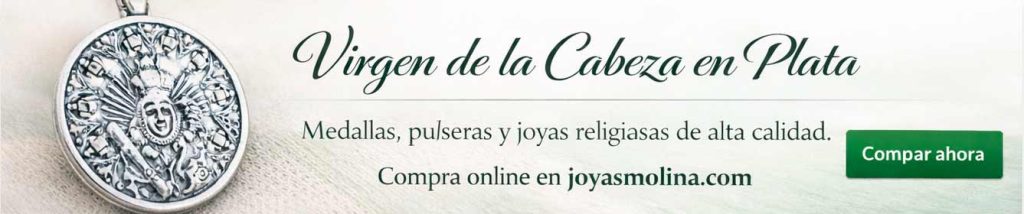 banner medallas y pulseras Virgen de la Cabeza